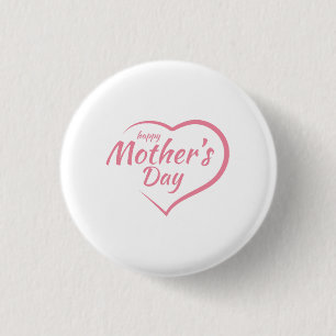 Badge Rond 2,50 Cm Joyeuse fête des Mères