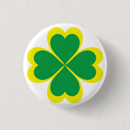Badge Rond 2,50 Cm Joyeuse Saint-Patrick! (Devant)