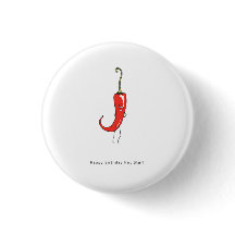 Joyeux anniversaire bouton/badge hot stuff