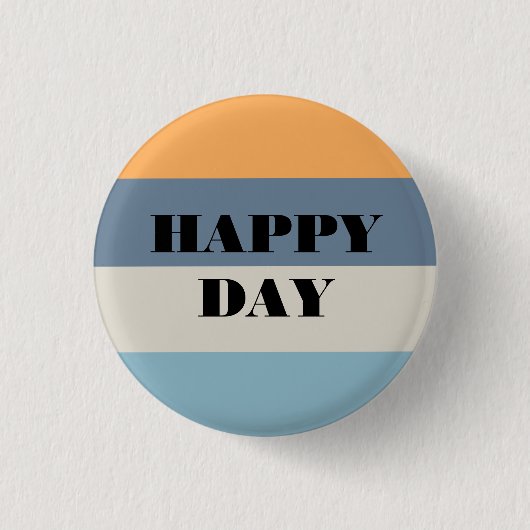 Badge Rond 2,50 Cm Joyeux Jour (Devant)