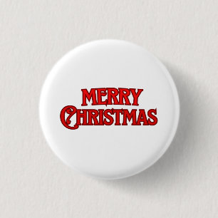 Badge Rond 2,50 Cm Joyeux Noël