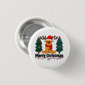 Badge Rond 2,50 Cm Joyeux Noël (Devant & derrière)