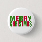 Badge Rond 2,50 Cm Joyeux Noël (Devant)