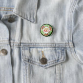 Badge Rond 2,50 Cm Joyeux Noël (En situation)