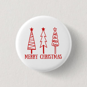 Badge Rond 2,50 Cm Joyeux Noël
