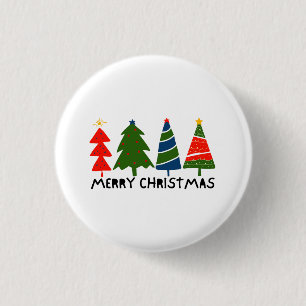 Badge Rond 2,50 Cm Joyeux Noël