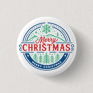 Badge Rond 2,50 Cm Joyeux Noël 2
