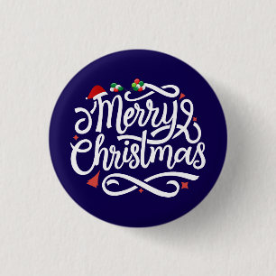 Badge Rond 2,50 Cm Joyeux Noël-61039