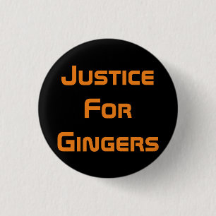 Badge Rond 2,50 Cm Juge pour Gingers 3 Cm Insigne Rond