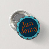 Badge Rond 2,50 Cm Juste Pin de Jenny (Devant & derrière)