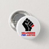 Badge Rond 2,50 Cm Justice Melungeon (Devant & derrière)