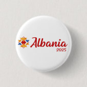 Badge Rond 2,50 Cm JW Special Convention Gift - Albania 2025 (Devant)