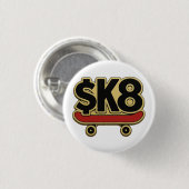 BADGE ROND 2,50 CM $K8 (Devant & derrière)