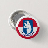 Badge Rond 2,50 Cm Kalaallit Nunaat (Devant & derrière)