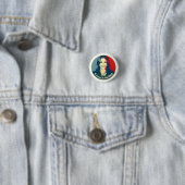 Badge Rond 2,50 Cm Kamala Harris (En situation)