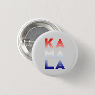 Badge Rond 2,50 Cm kamala Ka ma la 3 syllabes rouge blanc bleu gris