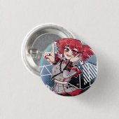 Badge Rond 2,50 Cm Kasane teto (Devant & derrière)