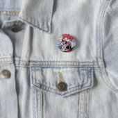Badge Rond 2,50 Cm Kasane teto (En situation)