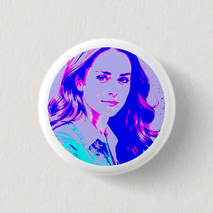Badge Rond 2,50 Cm kate middleton créer votre propre photo