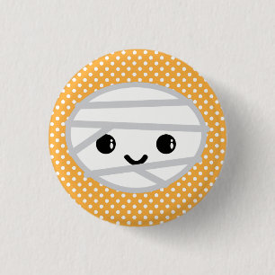 Badge Rond 2,50 Cm Kawaii Mummy Button