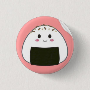 Badge Rond 2,50 Cm kawaii_onigiri_rice_ball_with_toppings_sticker-p21