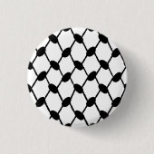Badge Rond 2,50 Cm keffiyeh BUTTON (Devant)