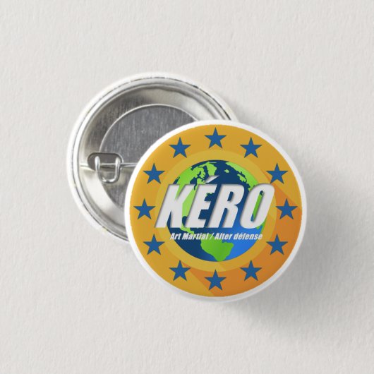 Badge Rond 2,50 Cm Kéro (Devant & derrière)