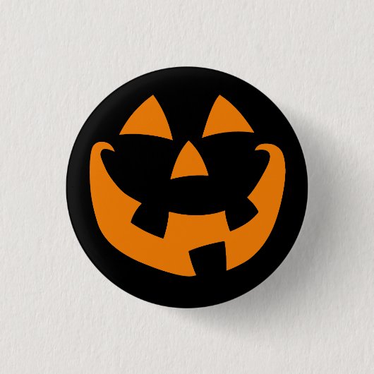 Badge Rond 2,50 Cm Kine de Halloween (Devant)