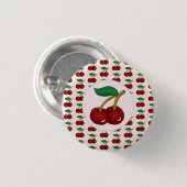 Badge Rond 2,50 Cm Kirschen (Devant & derrière)