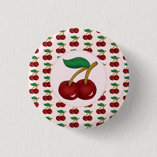 Badge Rond 2,50 Cm Kirschen (Devant)