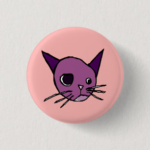 Badge Rond 2,50 Cm Kitty