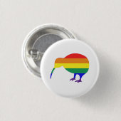 Badge Rond 2,50 Cm Kiwi Pride de Nouvelle-Zélande (Devant & derrière)