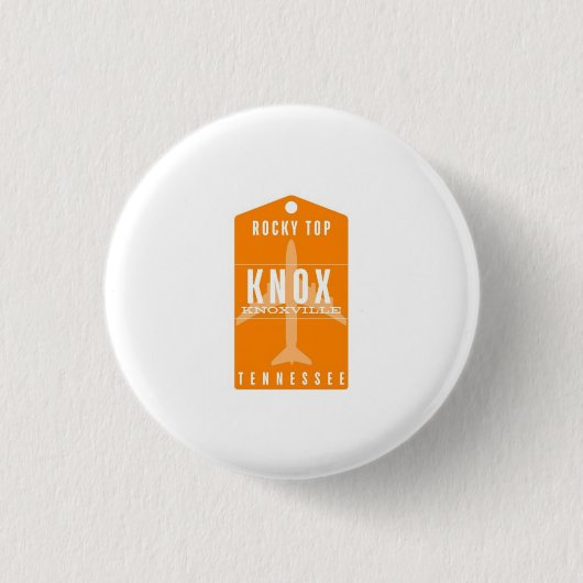Badge Rond 2,50 Cm Knoxville, TN Gameday Button (Devant)
