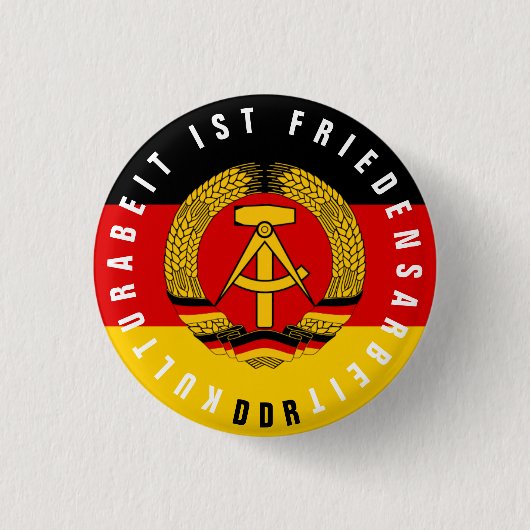 Badge Rond 2,50 Cm Kulturabeit ist Friedensarbeit (Devant)