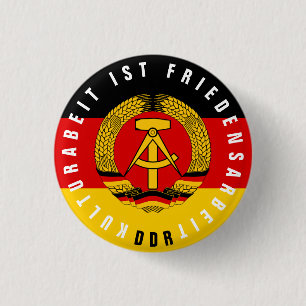 Badge Rond 2,50 Cm Kulturabeit ist Friedensarbeit