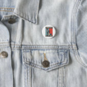 Badge Rond 2,50 Cm La démocratie n'a pas de rois Statut Liberté Améri (En situation)