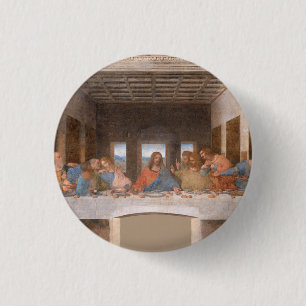 Badge Rond 2,50 Cm La Dernière soirée de Léonard de Vinci