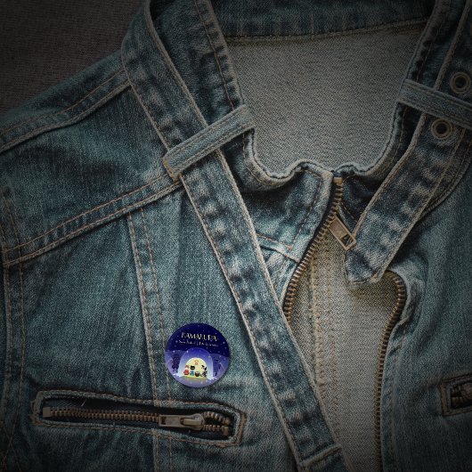 Badge Rond 2,50 Cm La fête de neige d'Edo-Neko