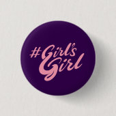 Badge Rond 2,50 Cm La fille (Devant)