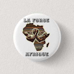 Badge Rond 2,50 Cm La Force-Afrique pour femme