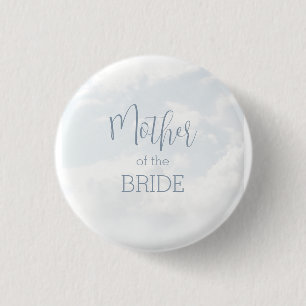 Badge Rond 2,50 Cm La mariée sur un nuage neuf Shower de mariage Mère