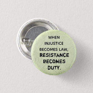 Badge Rond 2,50 Cm La résistance devient devoir