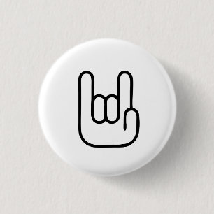 Badge Rond 2,50 Cm La roche remet le bouton