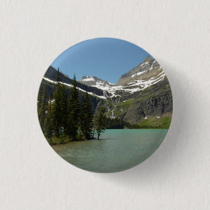 Badge Rond 2,50 Cm Lac Grinnell au Parc national de Glacier