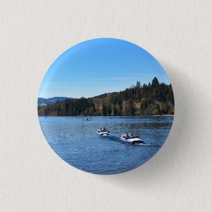 Badge Rond 2,50 Cm Lac Titisee dans la Forêt-Noire    