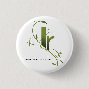 Badge Rond 2,50 Cm laisser des boutons de richmond