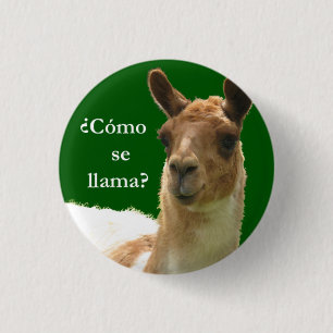 Badge Rond 2,50 Cm Lama de Se de Cómo ?