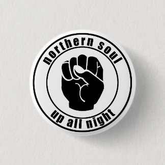 Badge Rond 2,50 Cm L'âme du nord raccordent toute la nuit le bouton