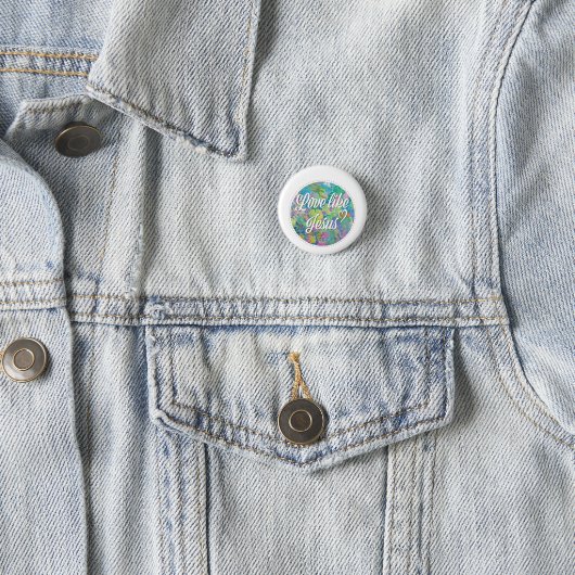 Badge Rond 2,50 Cm L'amour comme Jésus (En situation)
