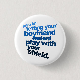 Badge Rond 2,50 Cm L'amour est des boutons - petits